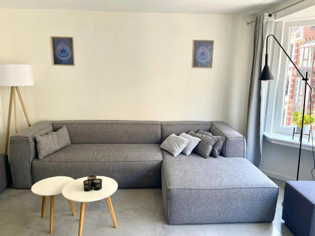 Luxury Apartment With Free Parking 奥斯滕德 外观 照片