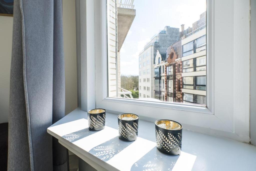 Luxury Apartment With Free Parking 奥斯滕德 外观 照片